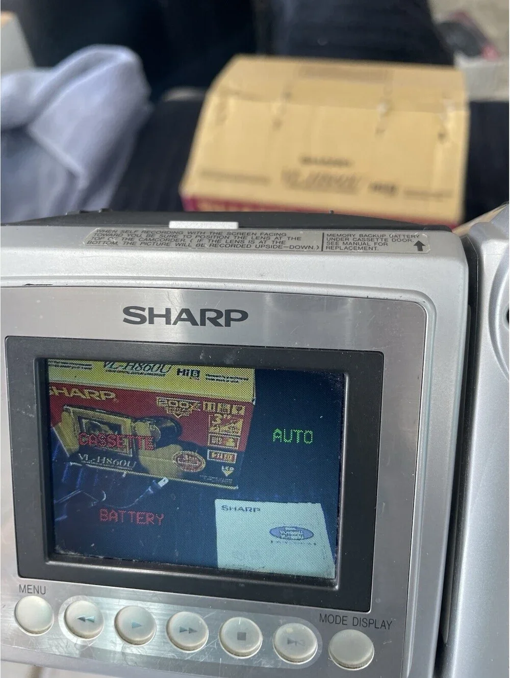 Sharp tested working